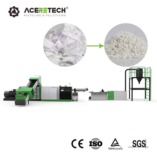 PET-Folien-Plastikflaschen-Recyclingmaschine